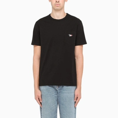 Maison Kitsuné Black Fox Logo Crewneck T-shirt