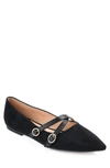 Journee Collection Patricia Flat In Black