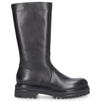 Guglielmo Rotta Boots Flat Winston In Black