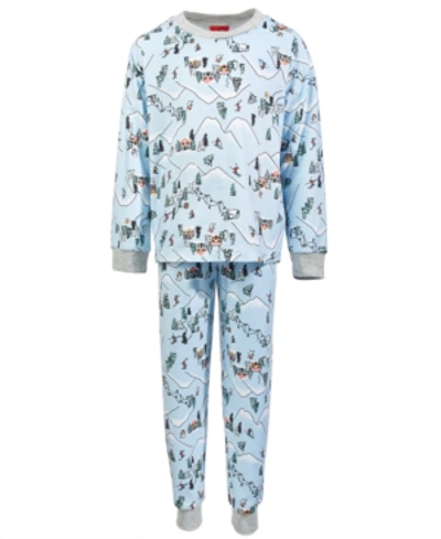 Family Pajamas Matching Toddler Little Big Kids 2 pc. Ski Mountain Family Pajama Set In Ski Moutains ModeSens
