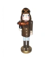Santa's Workshop 13.5" Aviator Nutcracker In Brown