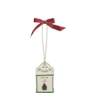 Spode Letters To Santa Ornament In White Multi