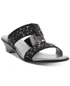 Karen Scott Eanna Sandals, Created For Macy's In Black