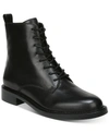Sam Edelman Nina Leather Combat Boots In Black