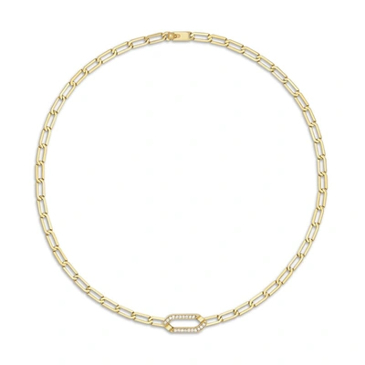 Prasi Fine Jewelry Mangueira Solo In Yellow Gold,white Diamond
