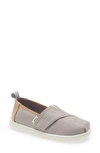 Toms Kids' Alpargata Slip-on Sneaker In Grey