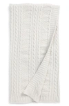 Nordstrom Baby Cable Knit Blanket In Grey Oyster