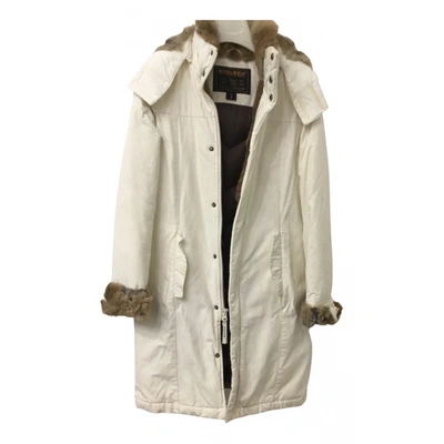 Pre-owned Woolrich Jacket In White