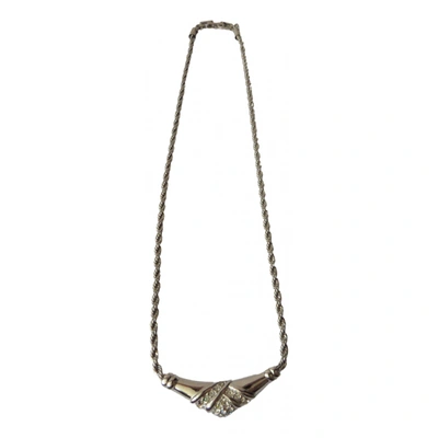 Pre-owned Givenchy Necklace In Silver
