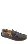 Marc Joseph New York 'cypress Hill' Driving Shoe In Brown Grainy