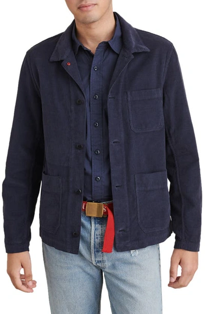 Alex Mill Corduroy Work Jacket In Navy