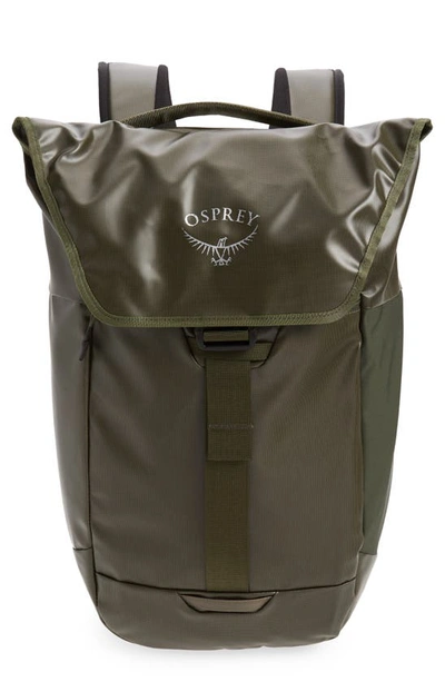 Osprey Transporter® Flap Backpack In Haybale Green