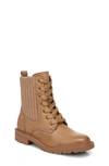 Sam Edelman Girls' Lydell Mini Combat Boots - Toddler, Little Kid, Big Kid In Light Cuoio Brown
