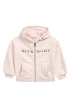 GIVENCHY ' EMBROIDERED OUTLINE LOGO COTTON BLEND HOODIE,H15229