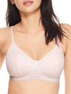 Calvin Klein Invisibles Comfort Lightly Lined Triangle Bralette Qf5753 In Barely Pink