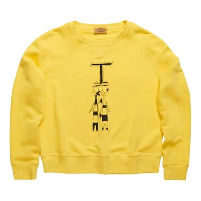 Pre-owned Tod's Knitwear & Sweatshirt In Yellow