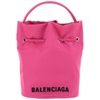Balenciaga Women's Leather Handbag Shopping Bag Purse In Pink
