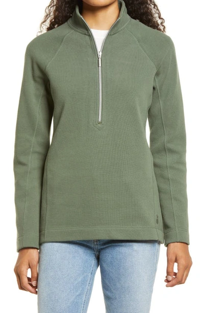 Tommy Bahama Women's New Aruba Full Zip Top In Palm Moss