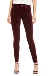 AG THE FARRAH HIGH WAIST VELVET JEANS,OSV1379