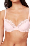 Liberte Crosby Micro Plunge Bra In Blush