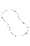 Marco Bicego 18k Yellow Gold Jaipur Long Charm Statement Necklace, 29.5 In Yellow