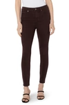Liverpool Abby High Waist Ankle Skinny Jeans In Root Beer
