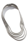 John Hardy Women's Chain Classic Sterling Silver Multi-row Chain Necklace In Silver