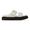 GIUSEPPE ZANOTTI WHITE JOLANDA WINTER SANDALS