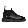 Marsèll Man Ankle Boots Black Size 9 Calfskin In Black