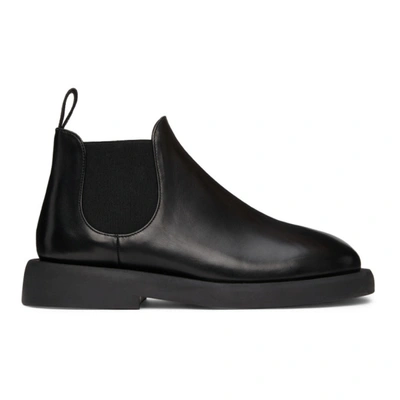 Marsèll Man Ankle Boots Black Size 9 Calfskin