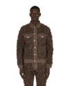 Alyx Brown Blackmeans Edition Denim Blackmeans Jacket In Deep Brown