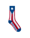 4 Worth Doing Flag Socks In Red×blue×white