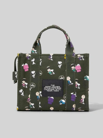 Marc Jacobs Peanuts X The Mini Tote Bag In Green | ModeSens