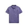 Ralph Lauren Custom Slim Fit Mesh Polo Shirt In Juneberry