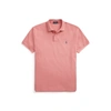 Ralph Lauren Custom Slim Fit Mesh Polo Shirt In Desert Rose