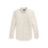 Polo Ralph Lauren Classic Fit Linen Shirt In Tan