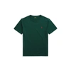 Ralph Lauren Custom Slim Fit Jersey Crewneck T-shirt In College Green