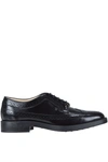 TOD'S LEATHER DERBY SHOES