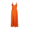 JESSICA RUSSELL FLINT LUCY'S STARS PRINTED STRETCH-SILK SLIP DRESS,4120108