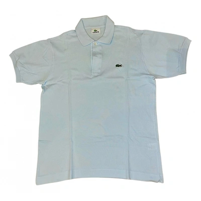 Pre-owned Lacoste Polo In Blue