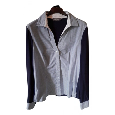Pre-owned Camomilla Blouse In Blue