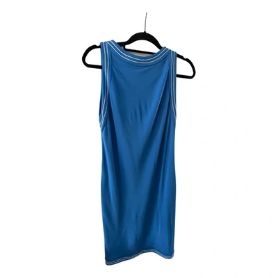 Pre-owned Dsquared2 Dress In Blue