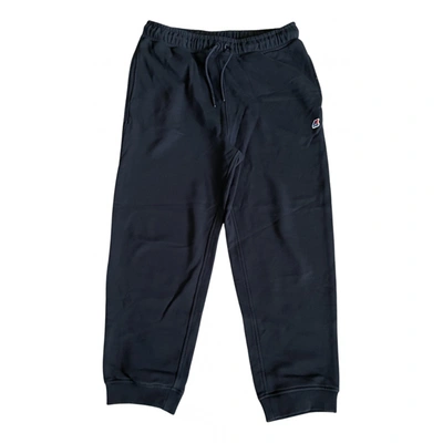 Pre-owned K-way Trousers In Blue