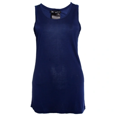 Pre-owned Ann Demeulemeester Top In Blue