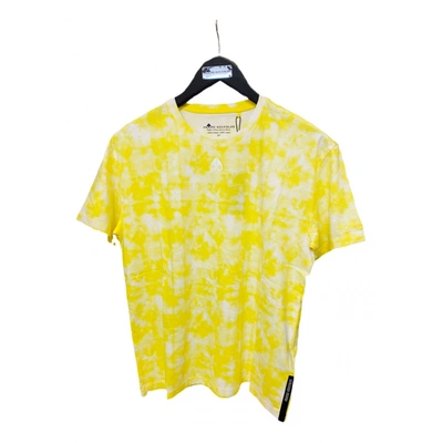 Pre-owned Moose Knuckles T-shirt In Yellow