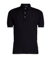 LARDINI WOOL POLO SHIRT,17292689