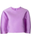 ISABEL SANCHIS PUFF-SLEEVED BLOUSE