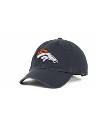 47 Brand Denver Broncos Clean Up Cap In Navy