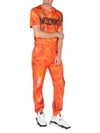 Moschino Man Pants Orange Size 40 Cotton In Orange