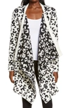 Ugg (r) Phoebe Wrap Cardigan In Snow Leopard